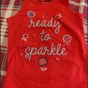 Girls Fourth of July Shirt